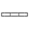 Pro Series 20-Inch Black Steel Light Bar Cover Plate PJ20OB