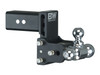 B&W Trailer Hitches - 3 Model 8 Black Tow And Stow Tri Ball - TS30048B