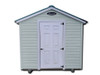 8 x 10 Gable Hampton  metal roof | 605