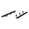 6" x 91" Black Aluminum Oval Side Bars, Select Ram 1500 Crew Cab 4445047