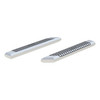 AdvantEDGE 5-1/2" x 53" Chrome Aluminum Side Bars (No Brackets) 2055853