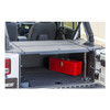 Black Aluminum Security Cargo Lid, Select Jeep JK Unlimited 2070465
