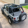 Black Aluminum Security Cargo Lid, Select Jeep JK Unlimited 2070465