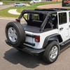 Black Aluminum Security Cargo Lid, Select Jeep JK Unlimited 2070465