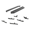 AeroTread 5" x 70" Black Stainless Running Boards, Select Hyundai Tucson 2061019