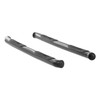 3" Round Black Steel Side Bars, Select Jeep Liberty 201005