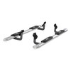 4" Polished Stainless Oval Side Bars, Select Ford F150, F250, F350, F450, F550 S223044-2