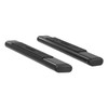 6" x 53" Black Aluminum Oval Side Bars (No Brackets) B2853