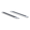 AdvantEDGE 5-1/2" x 75" Chrome Aluminum Side Bars (No Brackets) 2055875