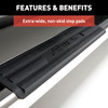 6" x 53" Polished Stainless Oval Side Bars (No Brackets) S2853