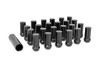 M14x2.0 Wheel Installation Kit w/ Lug Nuts & Socket Key | Black, 24-Count ATD0418LBK24