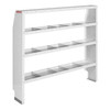 Weather Guard Model 9376-3-03 Adjustable 4 Shelf Unit, 60in x 60in x 13.5in