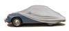 Custom Fleeced Satin Car Cover - Gray FS13570F4
