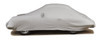 Custom Fleeced Satin Car Cover - Gray FS13570F4