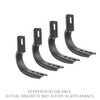 Brackets for OE Xtreme cab length SideSteps 6844995