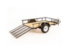 5x8 Utility Trailer with Ramp Gate – Open Rail, Treated Wood Floor, 2,990 lb GVWR TCT | 152