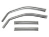 Front&Rear Side Window Deflectors, Light Smoke 72014
