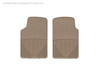 Front Rubber Mats, Tan W3TN
