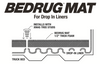 BedRug Mat - Drop In BMY07LBD