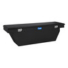 Gloss Black Aluminum 69" Deep Angled Crossover Truck Tool Box - TBSD-69-A-BLK