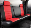 SL Rear Seat Cover Split Backrest 60 Driver/40 Passenger SL65-11 RED