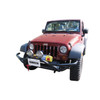 6 in Quartz-Halogen Off-Road Lights with Grid Black (Set of Two) 09-0505