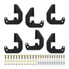 Outlaw Drop Nerf Step Bars Textured Black 20-13725