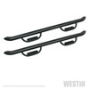 GENX Oval Drop Nerf Step Bars Textured Black 20-4075