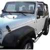 Pro Traxx 4 Oval Nerf Step Bars Stainless Steel 21-23310