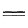 Pro Traxx 4 Oval Nerf Step Bars Black 21-23945