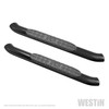 Pro Traxx 4 Oval Nerf Step Bars Textured Black 21-24055