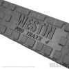 Pro Traxx 4 Oval Nerf Step Bars Textured Black 21-24055