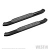 Pro Traxx 4 Oval Nerf Step Bars Textured Black 21-24055