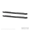 Pro Traxx 4 Oval Nerf Step Bars Textured Black 21-24065