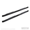 Pro Traxx 4 Oval Nerf Step Bars Black 21-24135