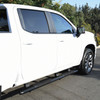 Pro Traxx 4 Oval Nerf Step Bars Black 21-24135
