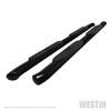 Pro Traxx 4 Oval Nerf Step Bars Black 21-24165