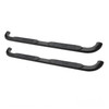 Platinum 4 Oval Nerf Step Bars Black 21-3565