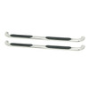 Platinum 4 Oval Nerf Step Bars Stainless Steel 21-3940
