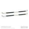 Platinum 4 Oval Nerf Step Bars Stainless Steel 21-4130