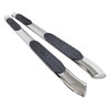 Pro Traxx 5 Oval Nerf Step Bars Stainless Steel 21-52770