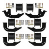 Pro Traxx 5 Oval Nerf Step Bars Stainless Steel 21-52770