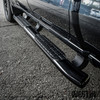 Pro Traxx 5 Oval Nerf Step Bars Black 21-54125