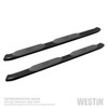 Pro Traxx 5 Oval Nerf Step Bars Black 21-54125