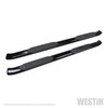 Pro Traxx 5 Oval Nerf Step Bars Black 21-54135