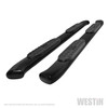 Pro Traxx 5 Oval Nerf Step Bars Black 21-54155