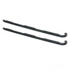 Platinum 4 Oval W2W Nerf Step Bars Black 24-54565