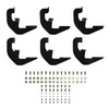 Running Board Mount Kit Black 27-2255
