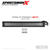 Sportsman X Grille Guard Textured Black 40-33955