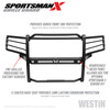 Sportsman X Grille Guard Textured Black 40-33975